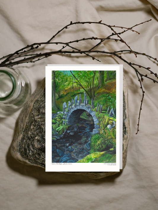 "Fairy Bridge, Glen Creran" Heart of the Highland Series, Fine Art Print
