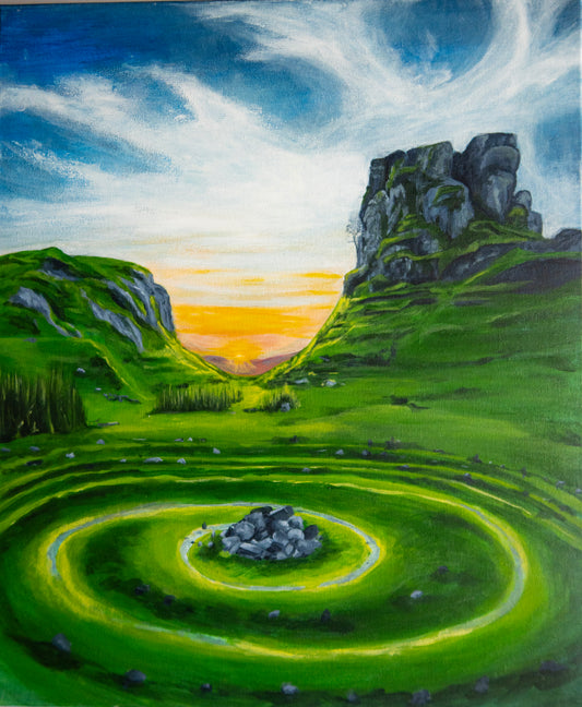 Fairy Glen - Isle of Skye - Original - Heart of the Highland Series