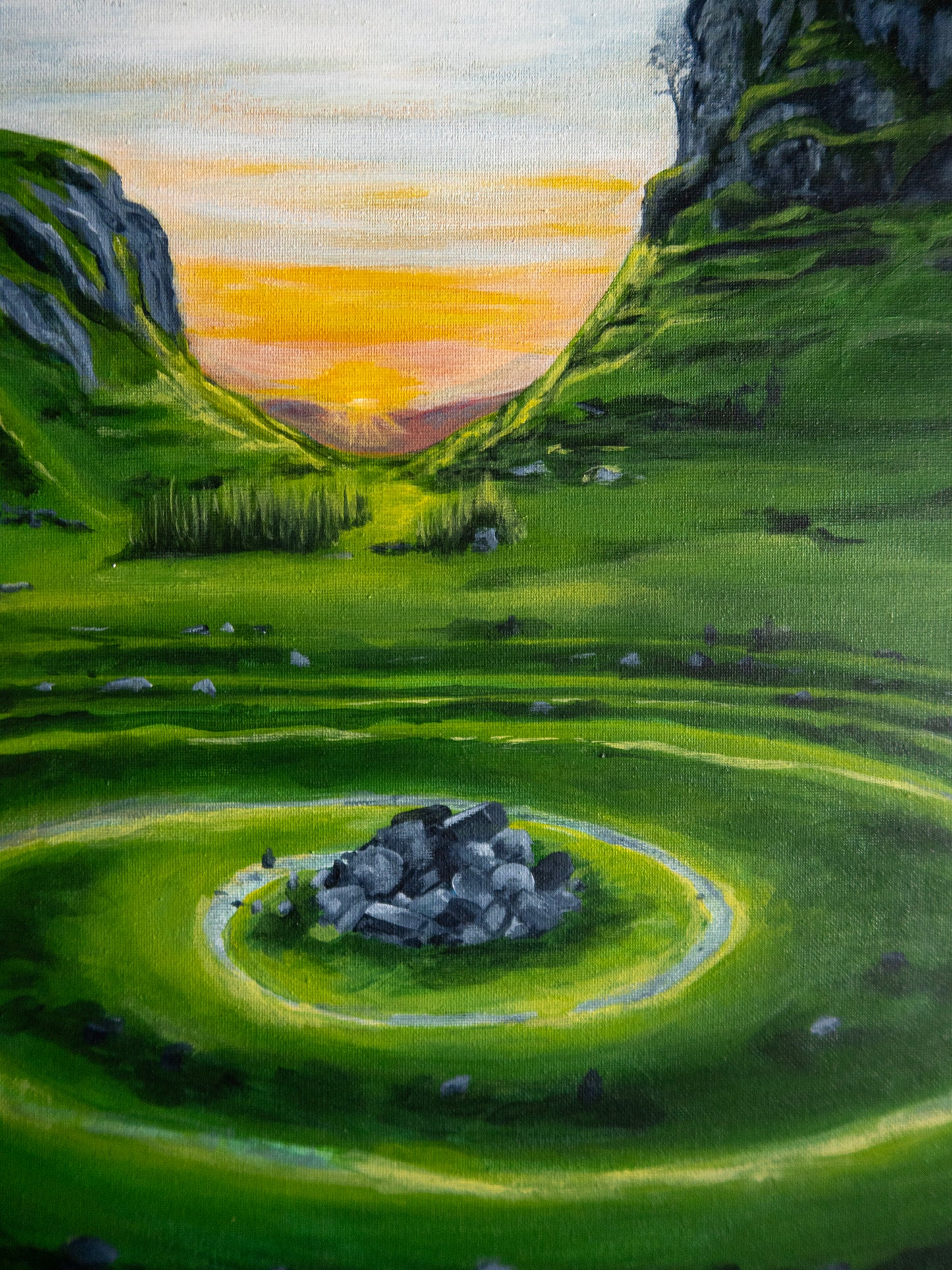 Fairy Glen - Isle of Skye - Original - Heart of the Highland Series