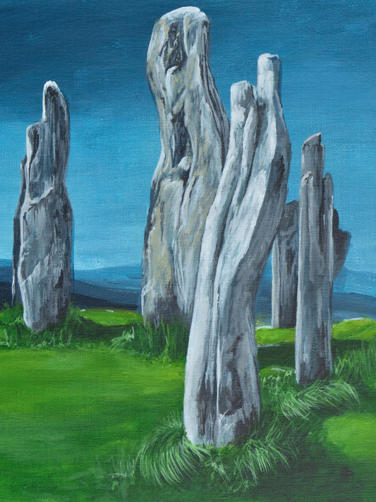 Calanais Standing Stones, Isle of Lewis - Original - Heart of the Highland Series