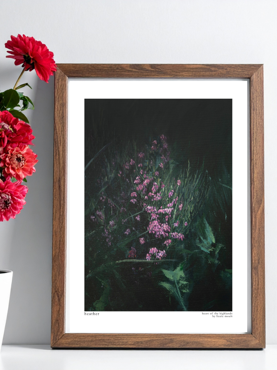 "Heather" Heart of the Highland Series, Fine Art Print