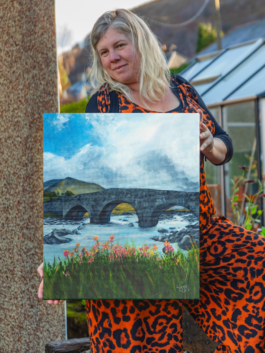 Sligachan, Isle of Skye - Original - Heart of the Highland Series