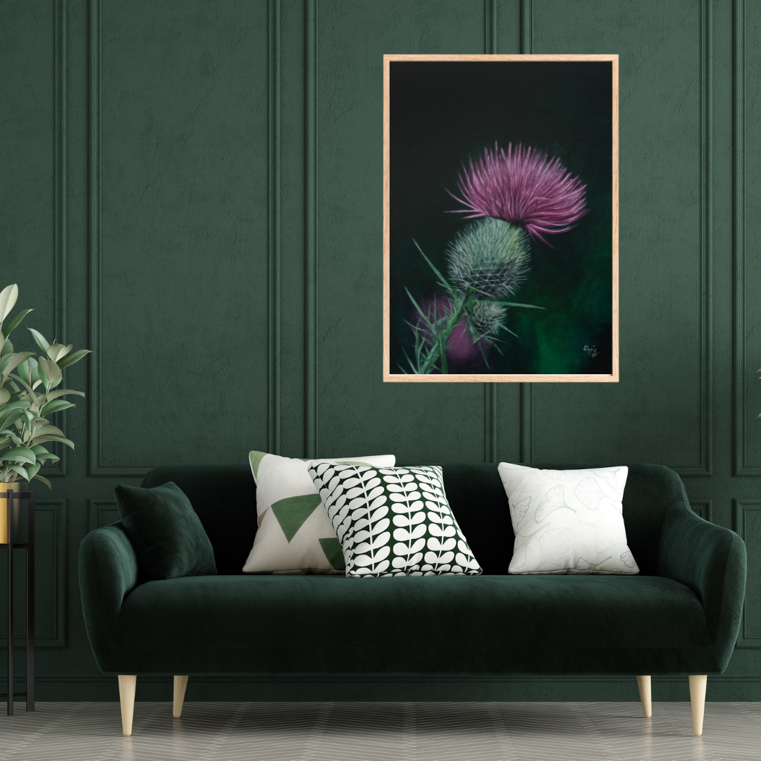 Scottish Thistle - Fine Art Print