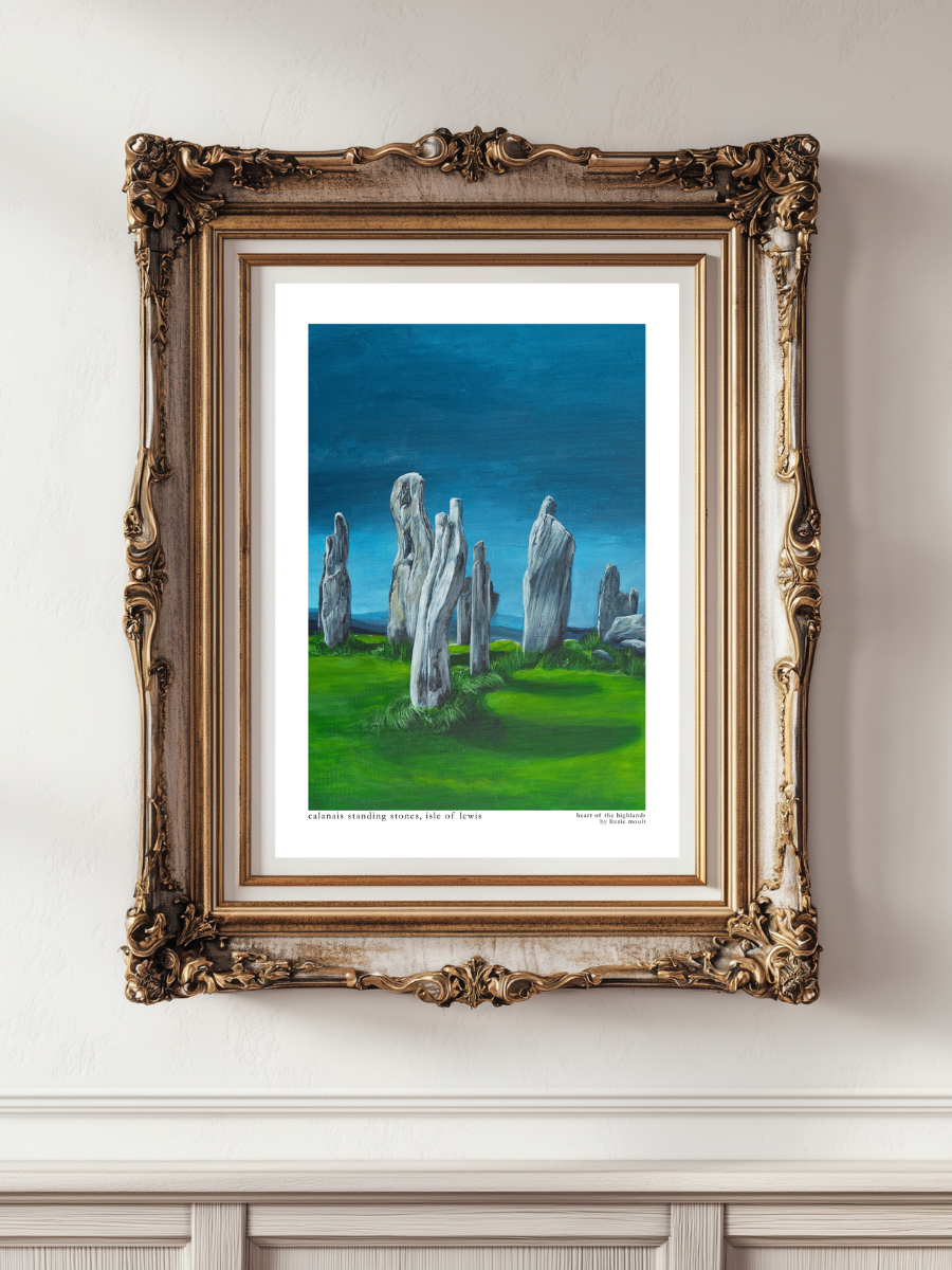 "Calanais Standing Stones, Isle of Lewis" Heart of the Highland Series, Fine Art Print