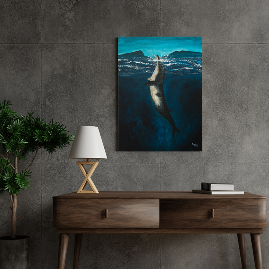Minke Whale - Original - Heart of the Highland Series