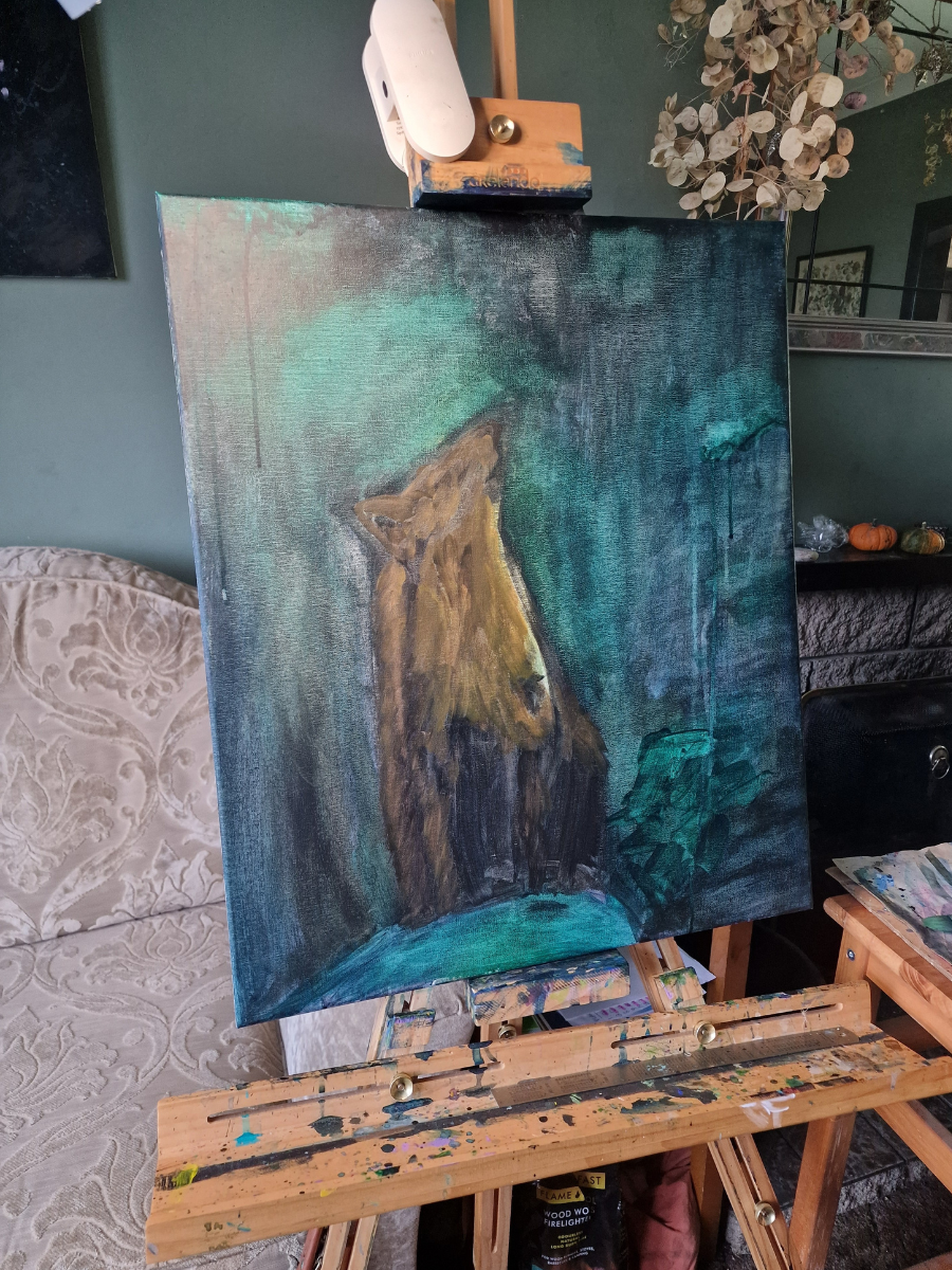 Pine Marten - Original - Heart of the Highland Series