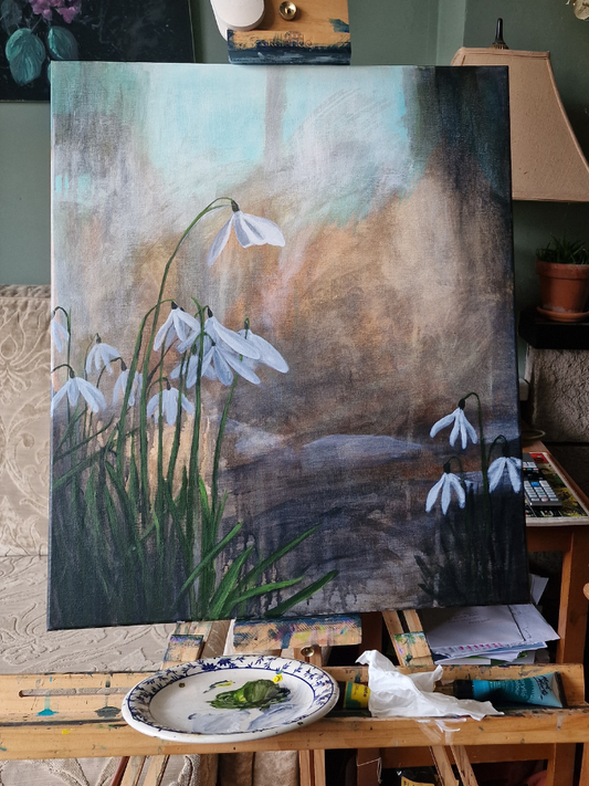 Snowdrops - Original - Heart of the Highland Series