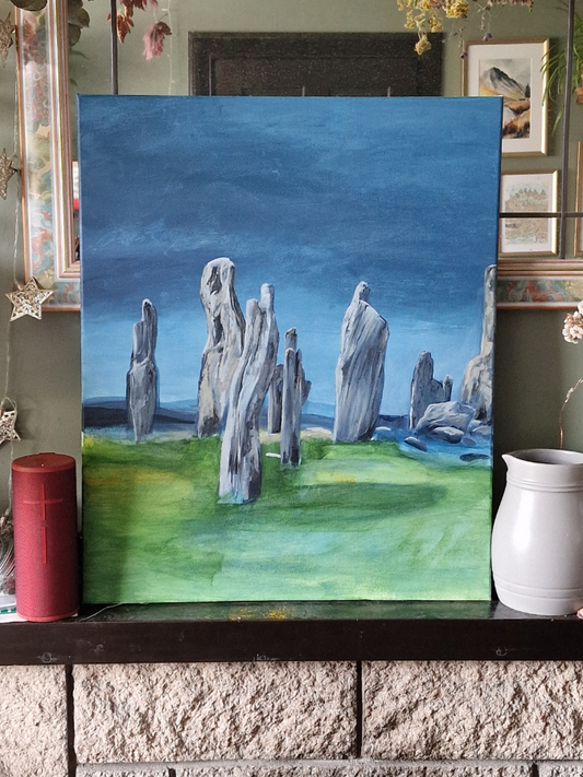 Calanais Standing Stones, Isle of Lewis - Original - Heart of the Highland Series