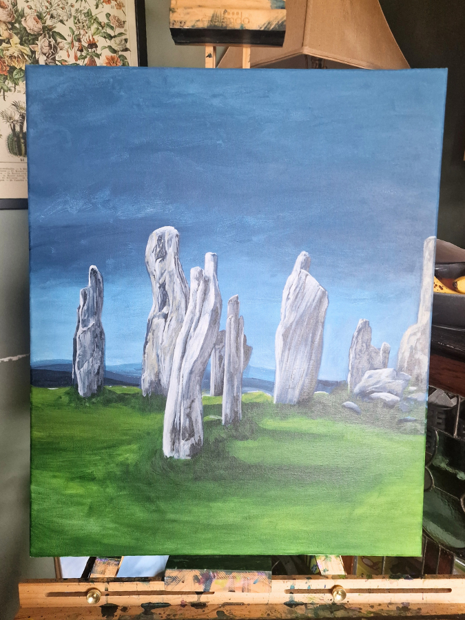 Calanais Standing Stones, Isle of Lewis - Original - Heart of the Highland Series