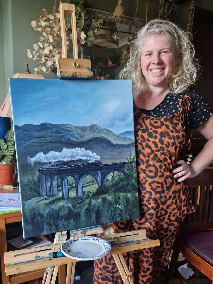 Glenfinnan Viaduct - Original - Heart of the Highland Series