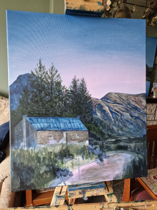 Corryhully Bothy, Glenfinnan - Original - Heart of the Highland Series