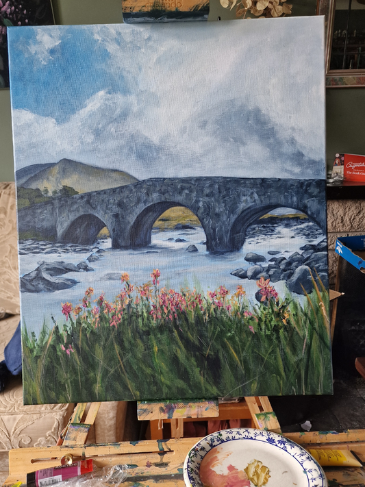 Sligachan, Isle of Skye - Original - Heart of the Highland Series