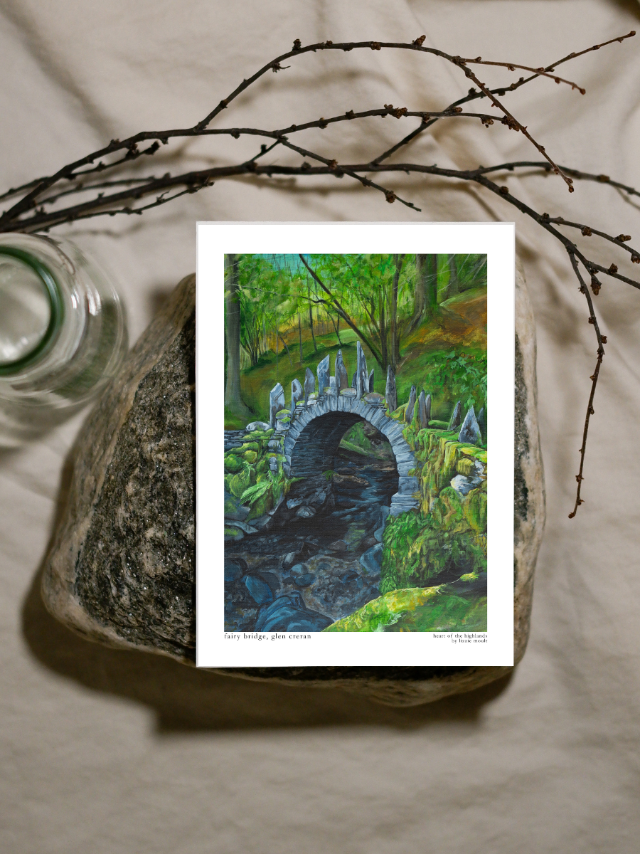 "fairy bridge, glen creran" Heart of the Highland Series, Fine Art Print