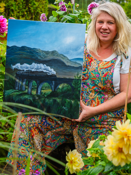 Glenfinnan Viaduct - Original - Heart of the Highland Series