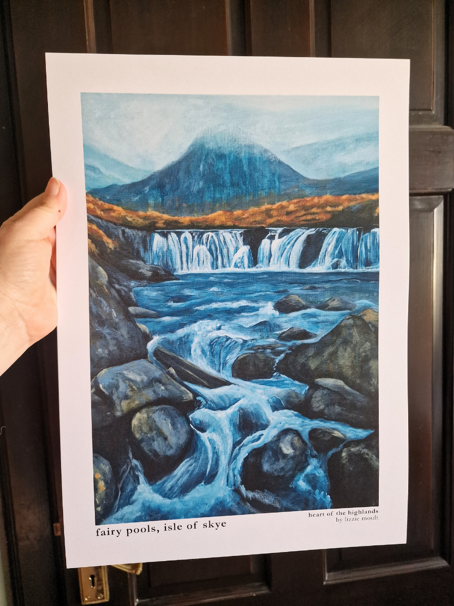 "Fairy Pools" Heart of the Highland Series, Fine Art Print