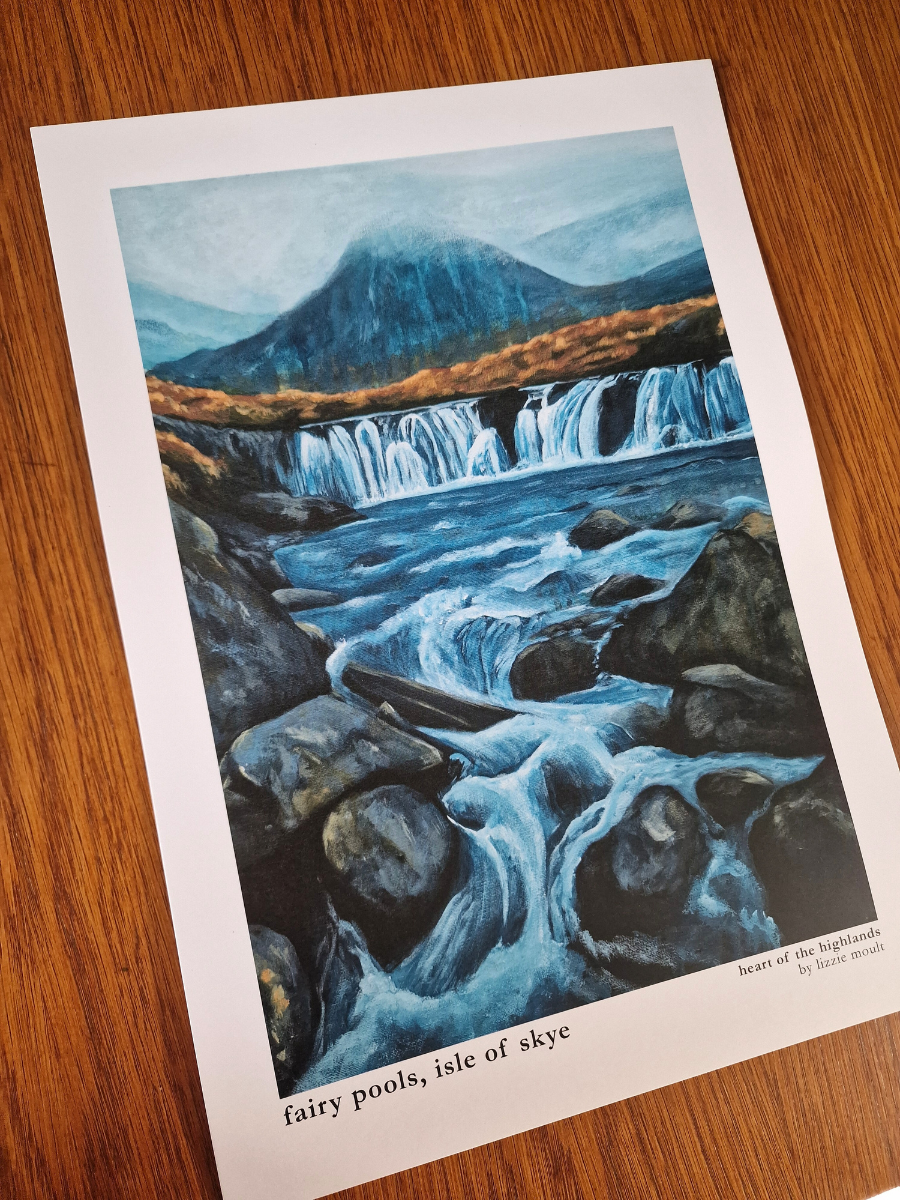 "Fairy Pools" Heart of the Highland Series, Fine Art Print