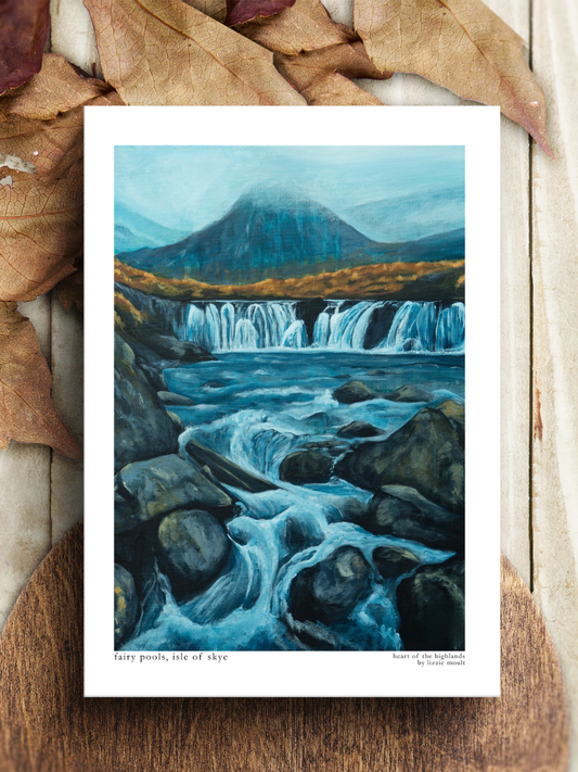 "Fairy Pools" Heart of the Highland Series, Fine Art Print