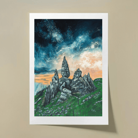 "Old Man Storr" Heart of the Highland Series, Fine Art Print