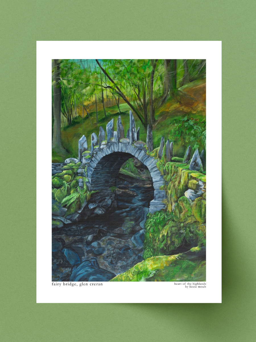 "Fairy Bridge, Glen Creran" Heart of the Highland Series, Fine Art Print
