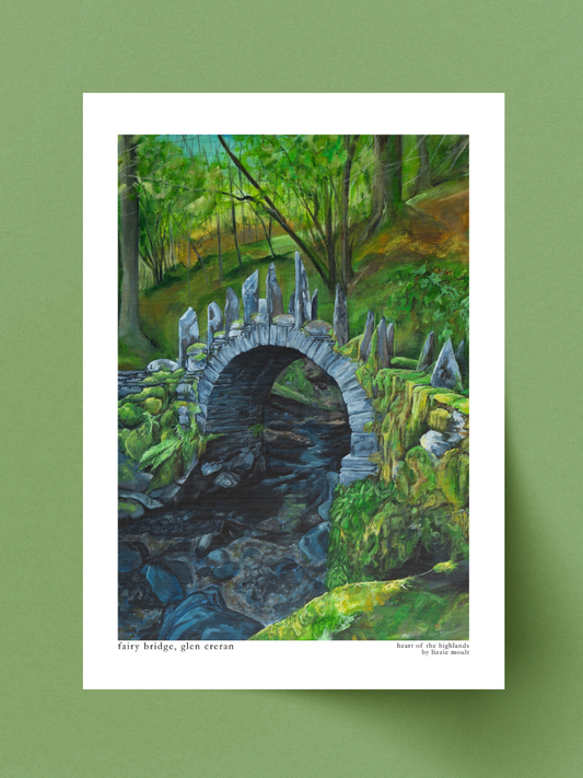 "Fairy Bridge, Glen Creran" Heart of the Highland Series, Fine Art Print