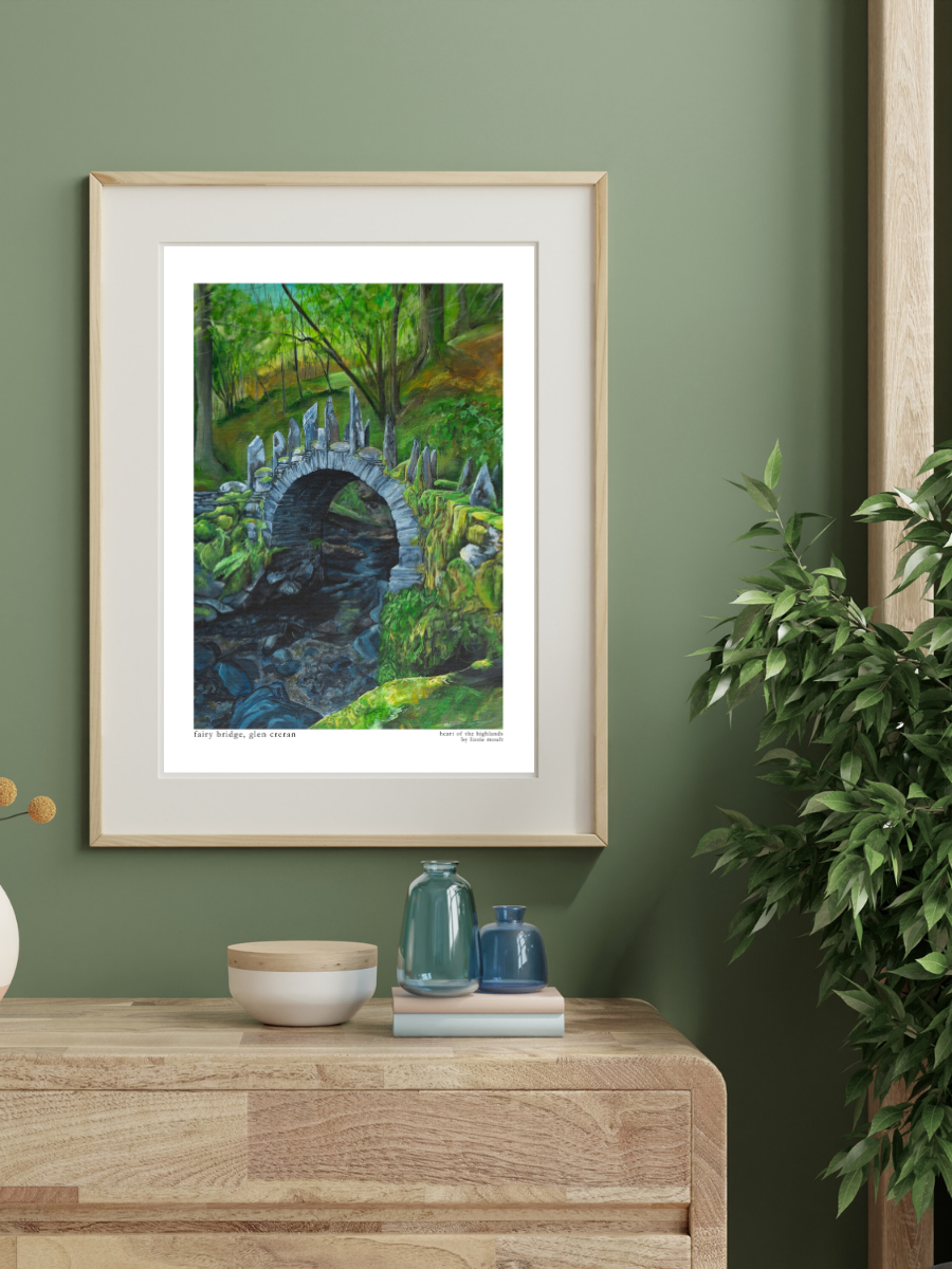 "Fairy Bridge, Glen Creran" Heart of the Highland Series, Fine Art Print