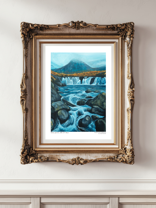 "Fairy Pools" Heart of the Highland Series, Fine Art Print