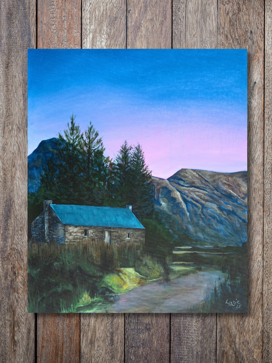 Corryhully Bothy, Glenfinnan - Original - Heart of the Highland Series