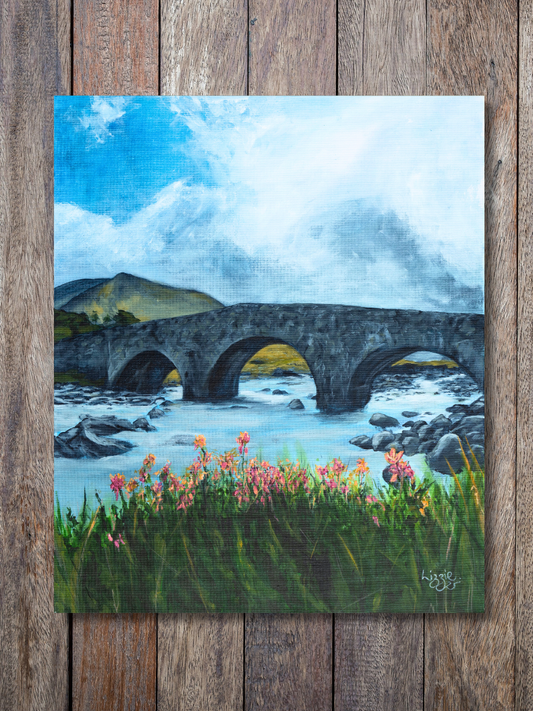Sligachan, Isle of Skye - Original - Heart of the Highland Series