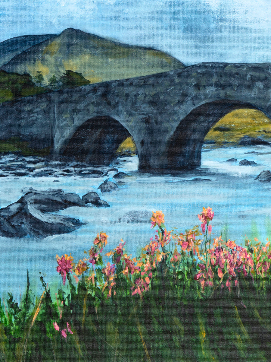 Sligachan, Isle of Skye - Original - Heart of the Highland Series
