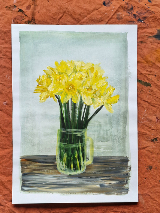 Daffodil Vase