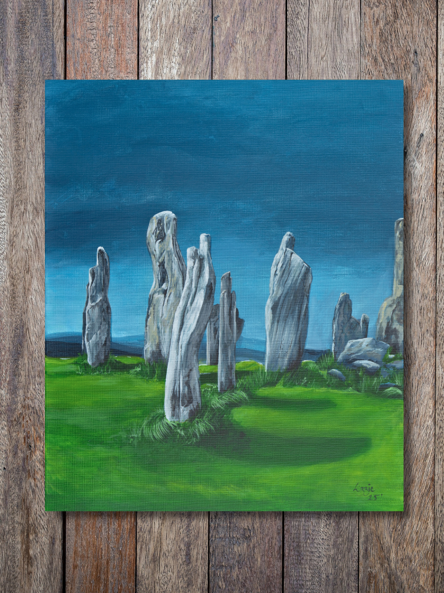 Calanais Standing Stones, Isle of Lewis - Original - Heart of the Highland Series