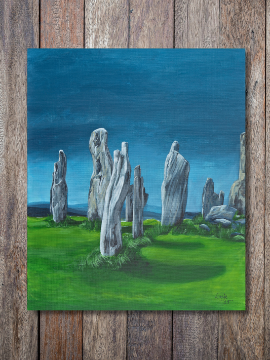 Calanais Standing Stones, Isle of Lewis - Original - Heart of the Highland Series