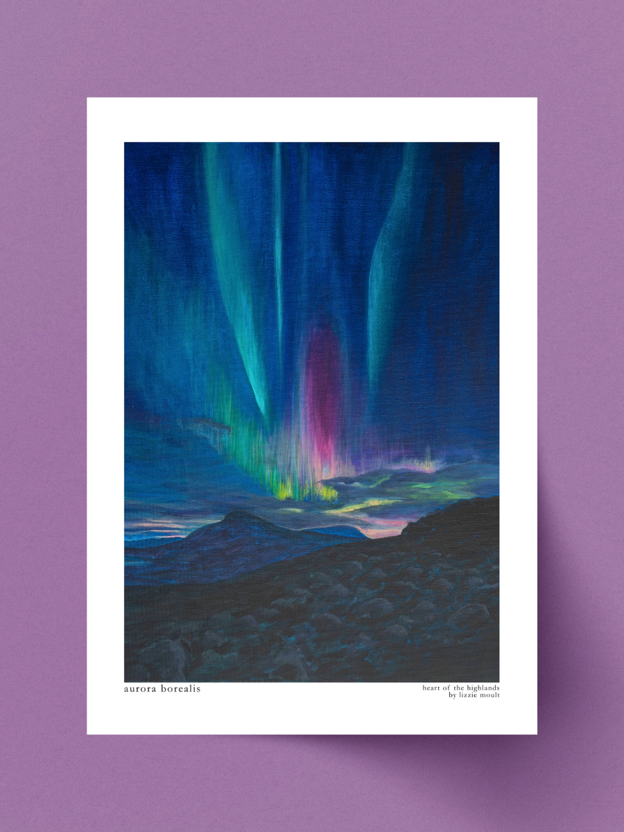 "Aurora" Heart of the Highland Series, Fine Art Print