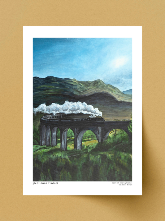 "Glenfinnan Viaduct" Heart of the Highland Series, Fine Art Print