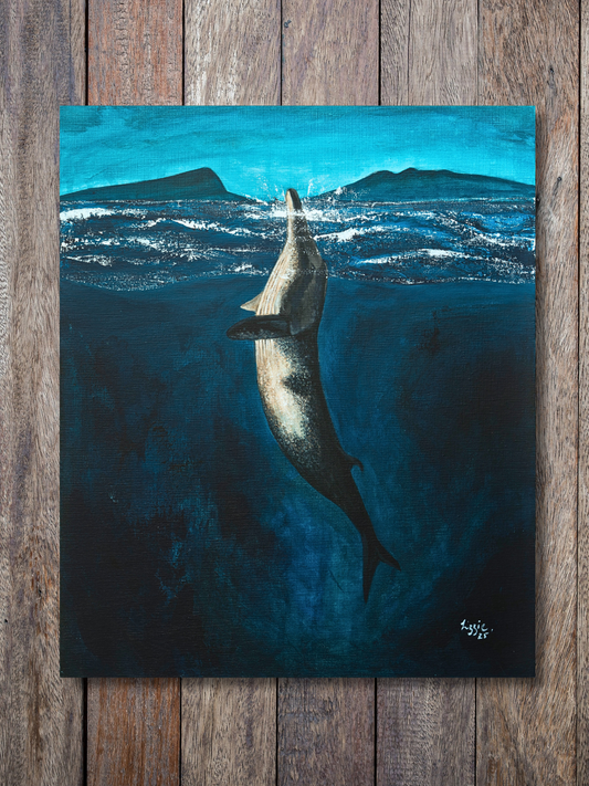 Minke Whale - Original - Heart of the Highland Series
