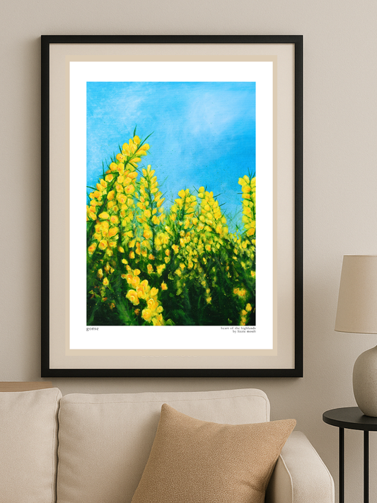 "Gorse" Heart of the Highland Series, Fine Art Print