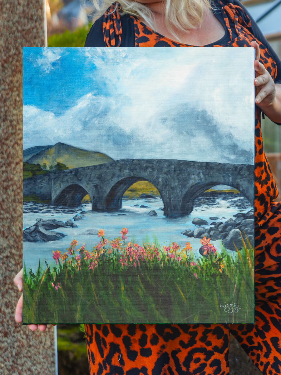 Sligachan, Isle of Skye - Original - Heart of the Highland Series