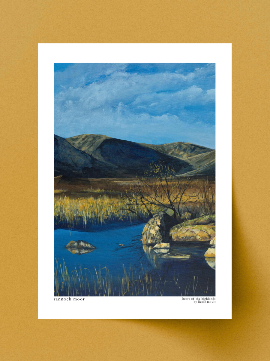 "Rannoch Moor" Heart of the Highland Series, Fine Art Print
