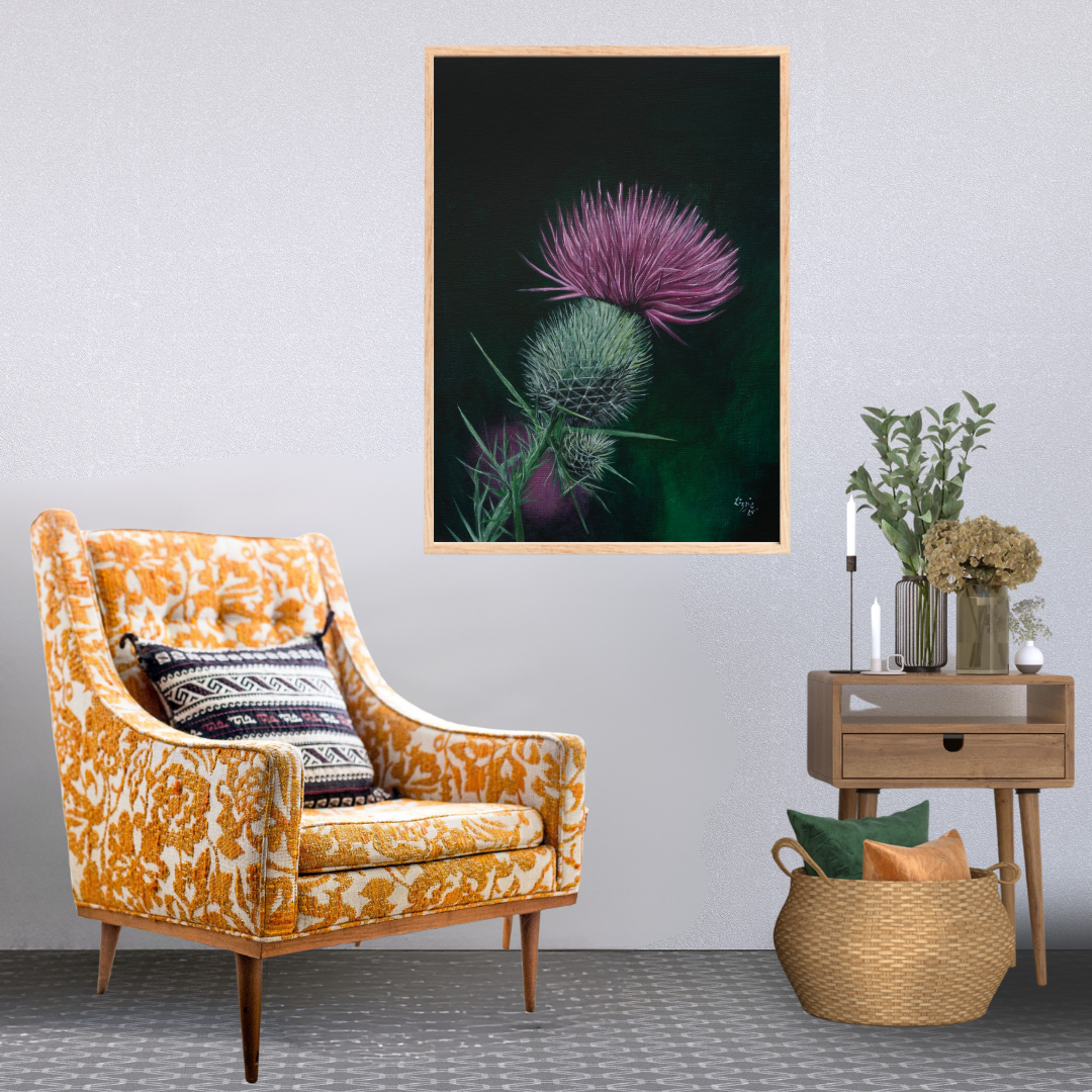 Scottish Thistle - Fine Art Print