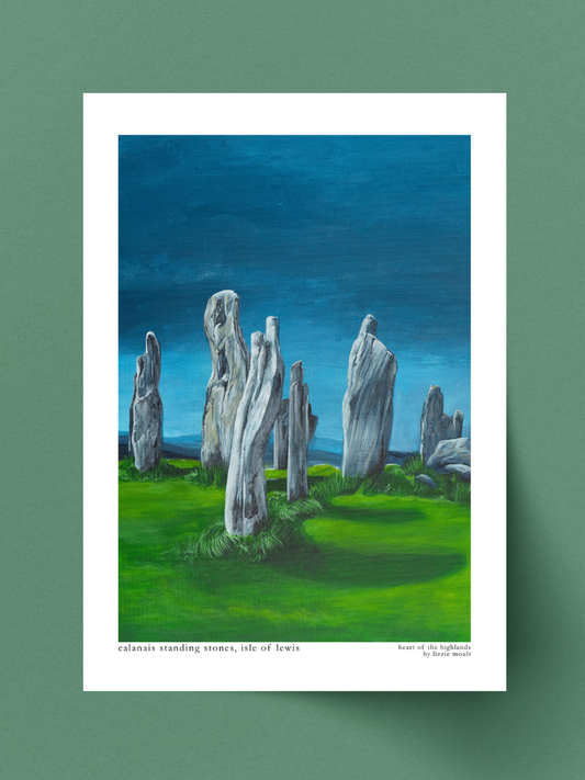"Calanais Standing Stones, Isle of Lewis" Heart of the Highland Series, Fine Art Print