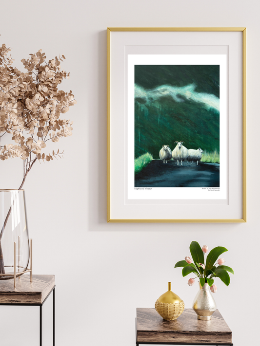 "Sheep" Heart of the Highland Series, Fine Art Print