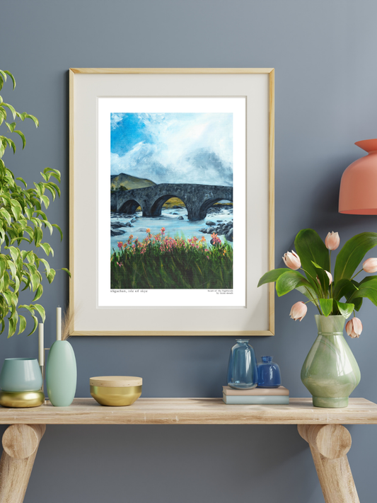 "Sligachan, Isle of Skye" Heart of the Highland Series, Fine Art Print