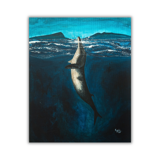 Minke Whale - Original - Heart of the Highland Series