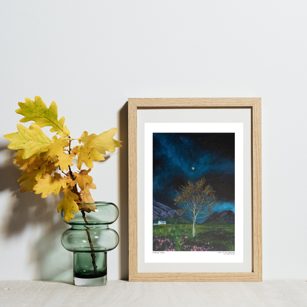 "Rowan Tree" Heart of the Highland Series, Fine Art Print