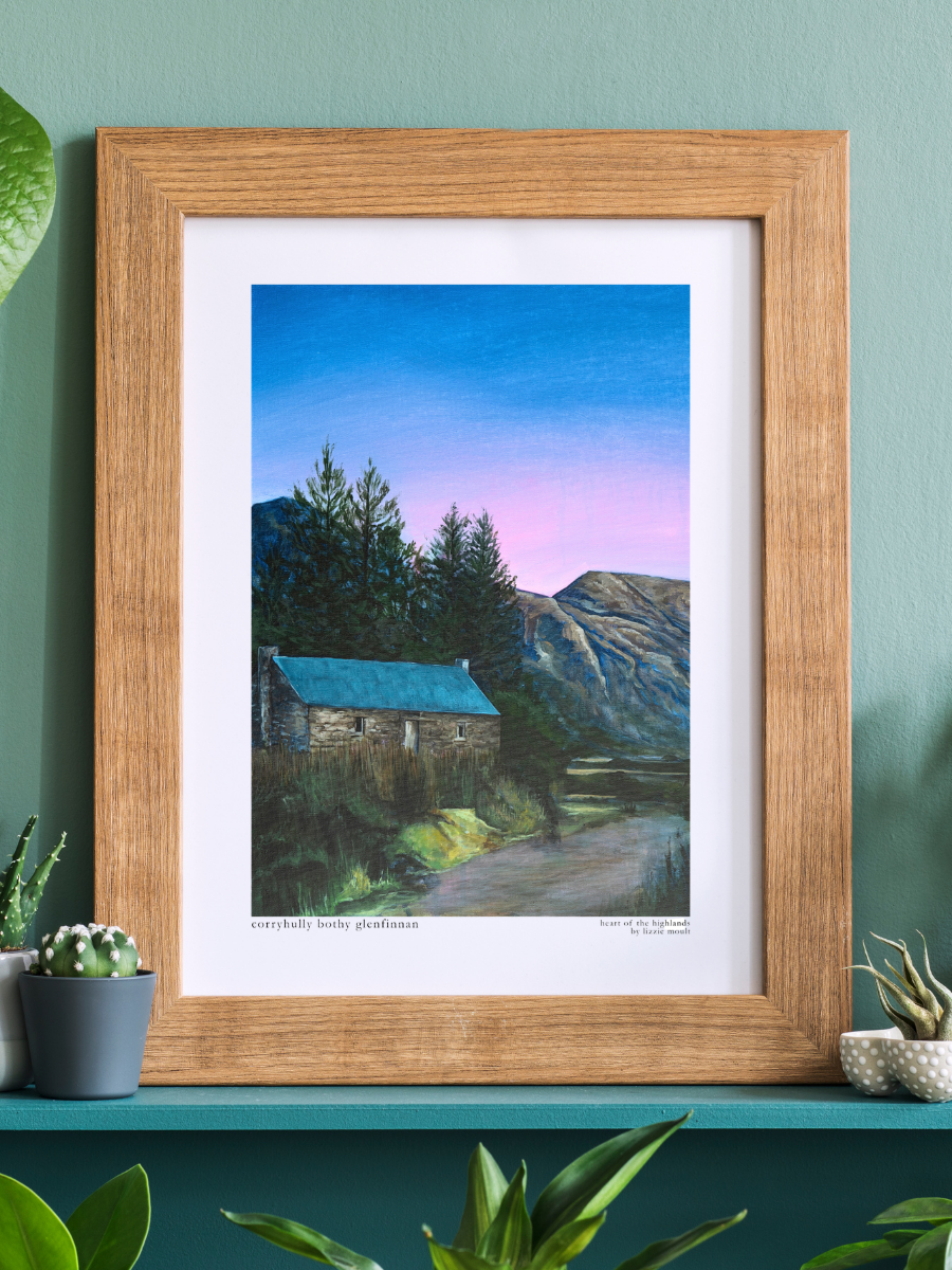 "Corryhully Bothy, Glenfinnan" Heart of the Highland Series, Fine Art Print