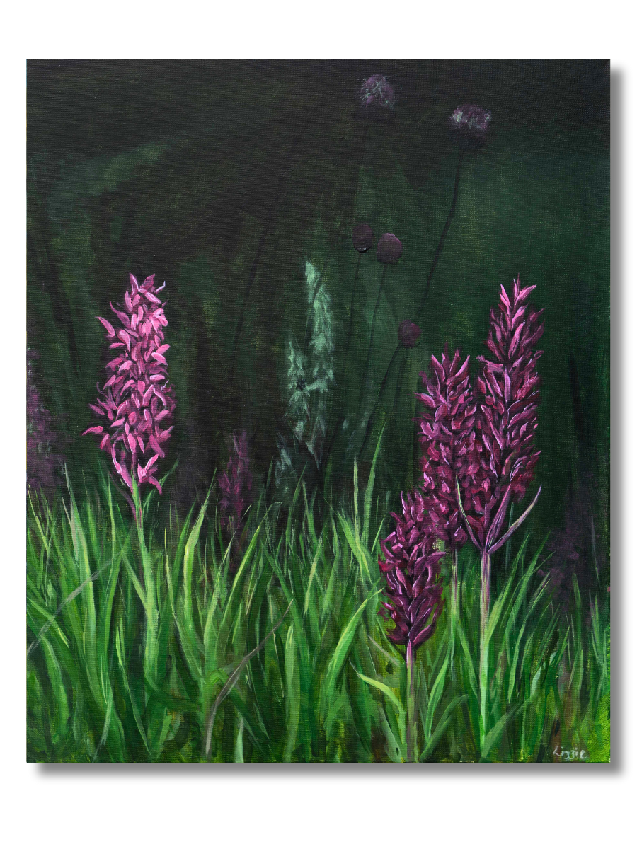 Purple Orchid - Original - Heart of the Highland Series