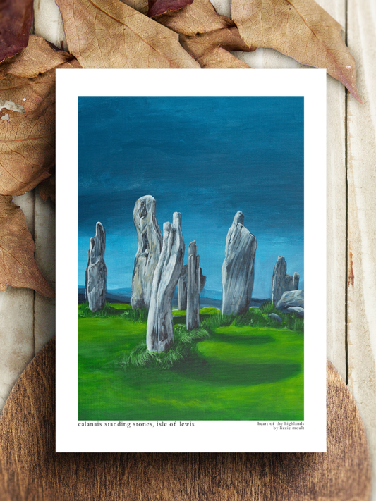 "calanais standing stones, isle of lewis" Heart of the Highland Series, Fine Art Print