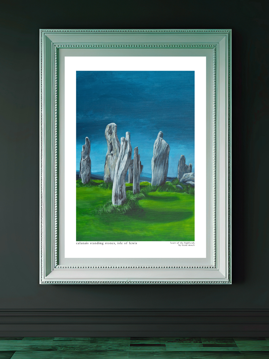 "calanais standing stones, isle of lewis" Heart of the Highland Series, Fine Art Print