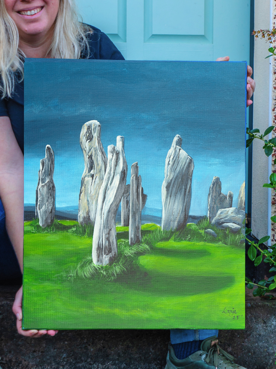 Calanais Standing Stones, Isle of Lewis - Original - Heart of the Highland Series