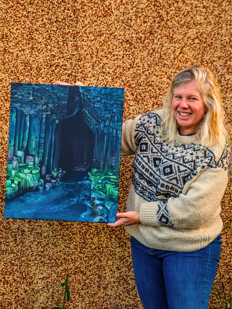 Fingal's Cave, Isle of Staffa - Original - Heart of the Highland Series